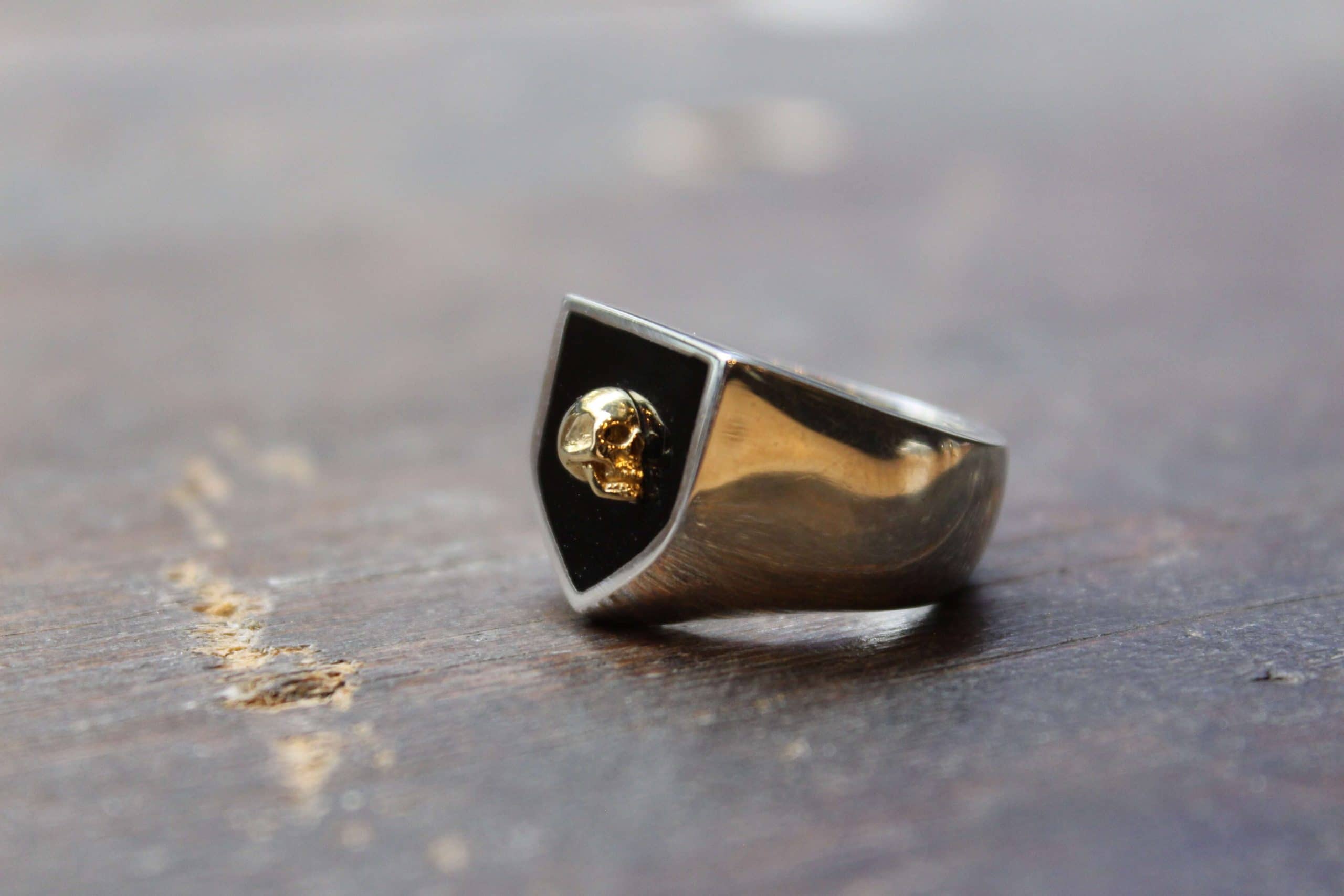 Skull Shield Ring