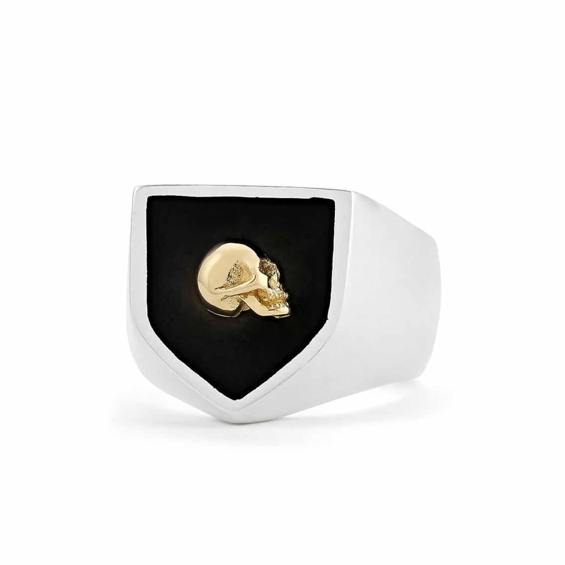 Skull Shield Ring